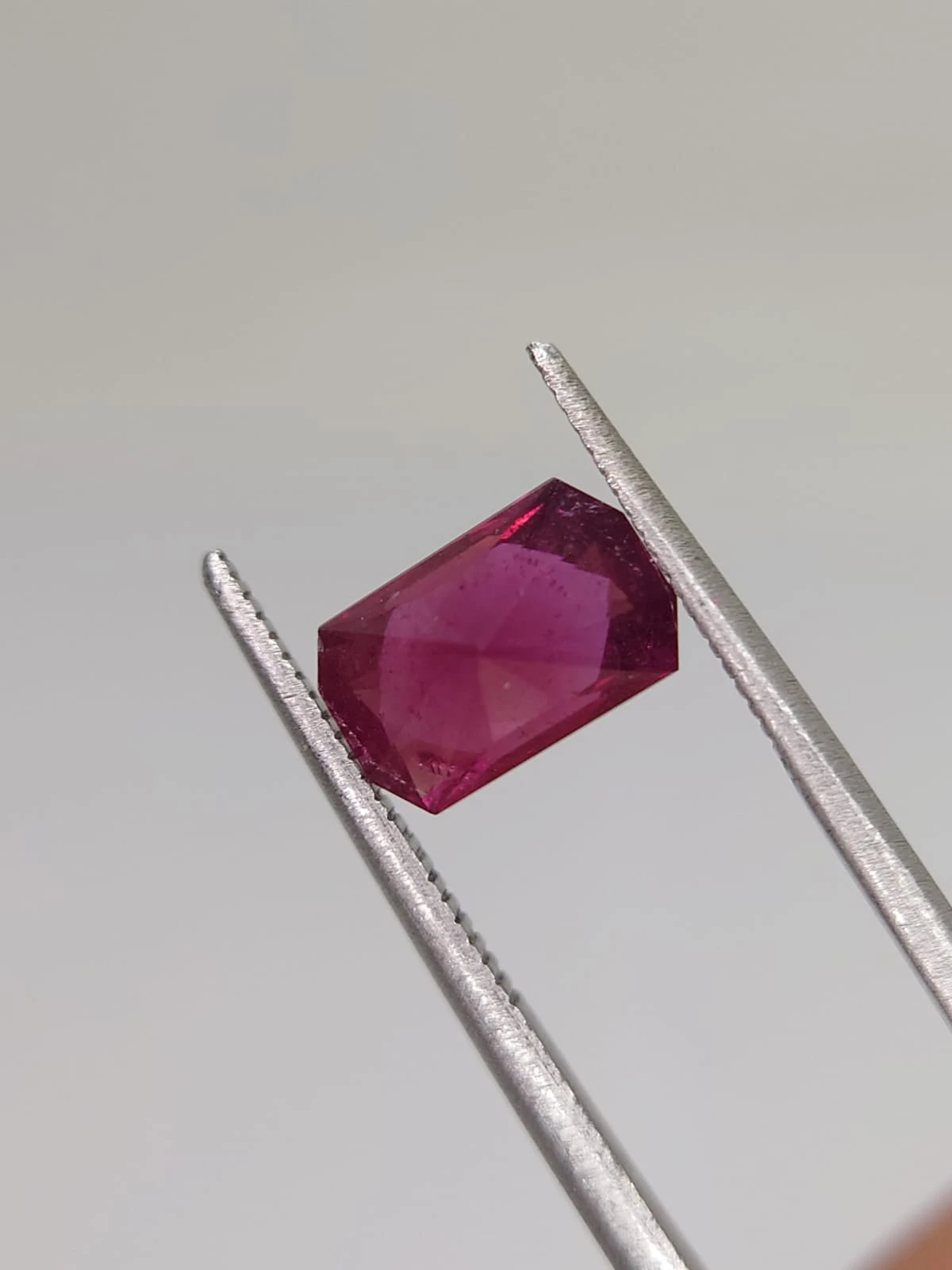 2ct Natural Fancy Cut Rhodolite Garnet from Tanzania — view 4